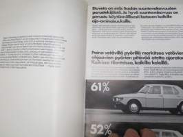 Saab... loistavat ajo-ominaisuudet... -myyntiesite / brochure