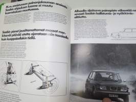 Saab... loistavat ajo-ominaisuudet... -myyntiesite / brochure