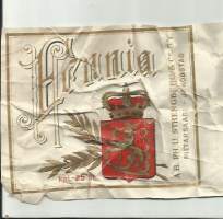 Fennia - tupakkaetiketti