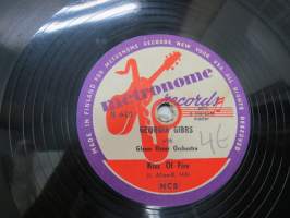 Metronome B 613 Kiss of fire / So Madly in love - Georgia Gibbs -savikiekkoäänilevy / 78 rpm record