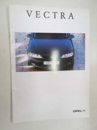 Opel Vectra 1999 -myyntiesite / brochure