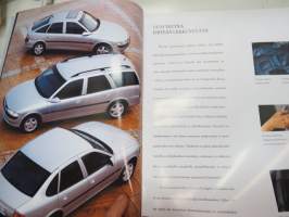 Opel Vectra 1999 -myyntiesite / brochure