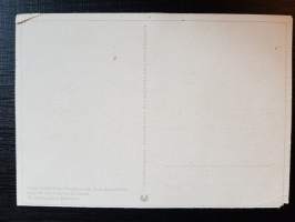 Vuoristojääkärien muodostama tiedustelupartio -postikortti. TK-valokuvaaja Baumann. Reproduktion und offsetdruck Carl Werner Reichenbach i.V.