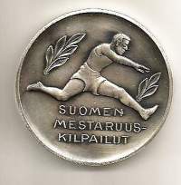 Suomen Mestaruuskilpailut P 16  II palkinto 100 m 1984 kotelossa