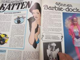 Barbie 1986 nr 2 -ruotsinkielinen Barbie-lehti