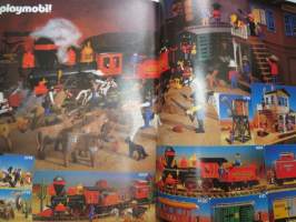 Playmobil 1988-89 leluluettelo -toy catalog