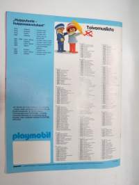 Playmobil 1990-91 leluluettelo -toy catalog