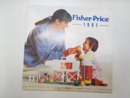 Fisher Price 1991 leluluettelo -toy catalog