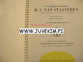 M. C. Van Staaveren
