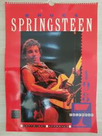 Bruce Springsteen Calendar 1987, published by Culture Shock, Copyright Approved