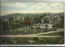 Imatra   - paikkakuntapostikortti postikortti 1913