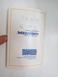 Intellivision - Intelligent Television Cartridge Instructions - Space Battle (For 1 or &quot; players) - For Color TV viewing -TV-pelin käyttöohje vuodelta 1979