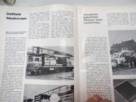 MB Transport 1969 nr 1 - Mercedes-Benz asiakaslehti kuorma- ja linja-autoliikenteen piirissä toimiville, runsas kuvitus -MB trucks, customer magazine