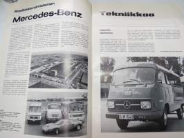 MB Transport 1972 nr 2 (58.) - Mercedes-Benz asiakaslehti kuorma- ja linja-autoliikenteen piirissä toimiville, runsas kuvitus -MB trucks, customer magazine