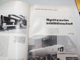 MB Transport 1972 nr 2 (58.) - Mercedes-Benz asiakaslehti kuorma- ja linja-autoliikenteen piirissä toimiville, runsas kuvitus -MB trucks, customer magazine