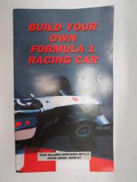Build your own Formula 1 Racing Car - Team McLaren Mercedes MP4-13 Paper Model Booklet -askartelusarja