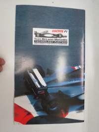 Build your own Formula 1 Racing Car - Team McLaren Mercedes MP4-13 Paper Model Booklet -askartelusarja
