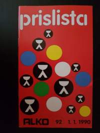 Alko prislista 92, 1.1.1990