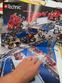 Lego Technic 1994 kilpailujuliste -toy competition poster