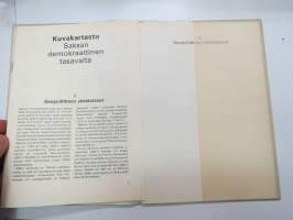 Saksan Demokraattinen tasavalta - Karttakuvasto, selostusvihko, erilliset kartat -maps with separate description