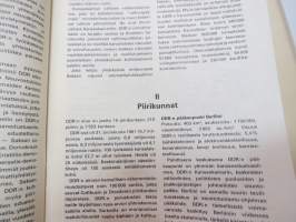 Saksan Demokraattinen tasavalta - Karttakuvasto, selostusvihko, erilliset kartat -maps with separate description