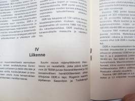 Saksan Demokraattinen tasavalta - Karttakuvasto, selostusvihko, erilliset kartat -maps with separate description