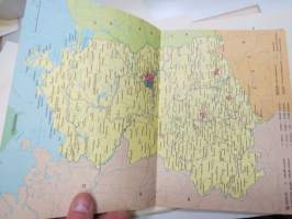 Saksan Demokraattinen tasavalta - Karttakuvasto, selostusvihko, erilliset kartat -maps with separate description