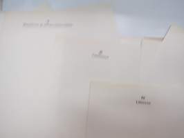 Saksan Demokraattinen tasavalta - Karttakuvasto, selostusvihko, erilliset kartat -maps with separate description
