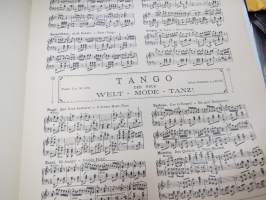 Tango der neue Welt-Mode Tanz -tango-nuotit / notes, movie