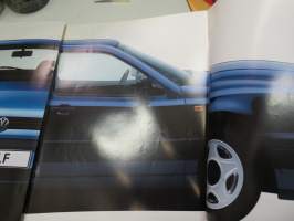 Volkswagen Golf -myyntiesite / brochure