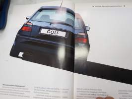 Volkswagen Golf -myyntiesite / brochure