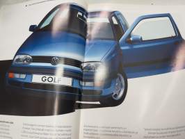 Volkswagen Golf -myyntiesite / brochure
