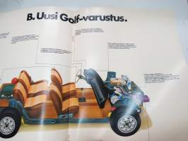 Volkswagen Golf 1974 / Golf-ABC - Golfin peruskurssi -myyntiesite / brochure