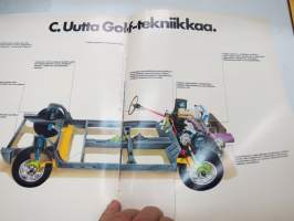 Volkswagen Golf 1974 / Golf-ABC - Golfin peruskurssi -myyntiesite / brochure