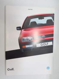 Volkswagen Golf 1993 -myyntiesite / brochure