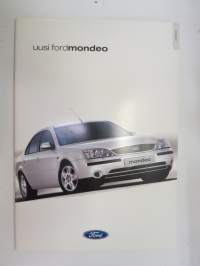 Ford Mondeo 2001 -myyntiesite / brochure