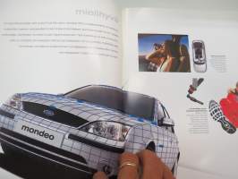 Ford Mondeo 2001 -myyntiesite / brochure