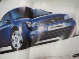 Ford Mondeo 2001 -myyntiesite / brochure