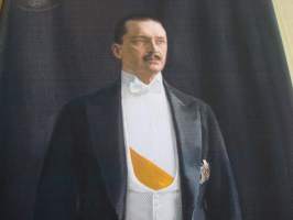 Mannerheim, canvastaulu, koko noin 40 cm x 60 cm. Teen näitä vain 50 numeroitua kappaletta. Hieno esim. lahjaksi.