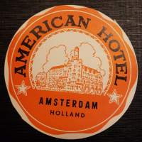 American Hotel, Amsterdam Holland- matkalaukku merkki