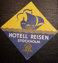 Hotel Reisen, Stockholm Sweden - matkalaukku merkki
