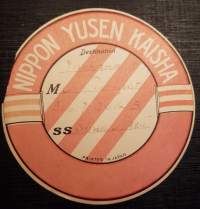 Nippon Yusen Kaisha Japan- matkalaukku merkki