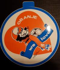 KNVB, Oranje we love -tarra 1990