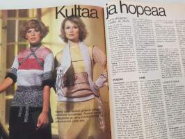 Suuri Käsityökerho 12/1976 + kaava-arkki.