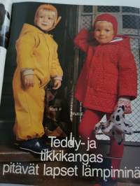 Suuri Käsityökerho 11/1979 + kaava-arkki.