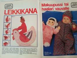 Suuri Käsityökerho 3/1980 + kaava-arkki.