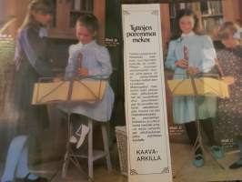 Suuri Käsityökerho 11/1981 + kaava-arkki.