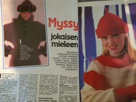 Suuri Käsityökerho 11/1981 + kaava-arkki.