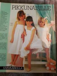 Suuri Käsityökerho 6/1982 + kaava-arkki.