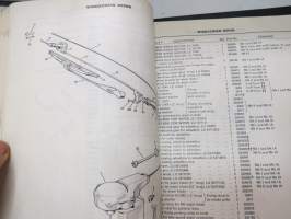 BMC Rover 3-litre MK I - III Saloon, Mechanical Service Parts List- Varaosaluettelo, Katso tarkemmat mallit ja sisällysluettelo kuvista